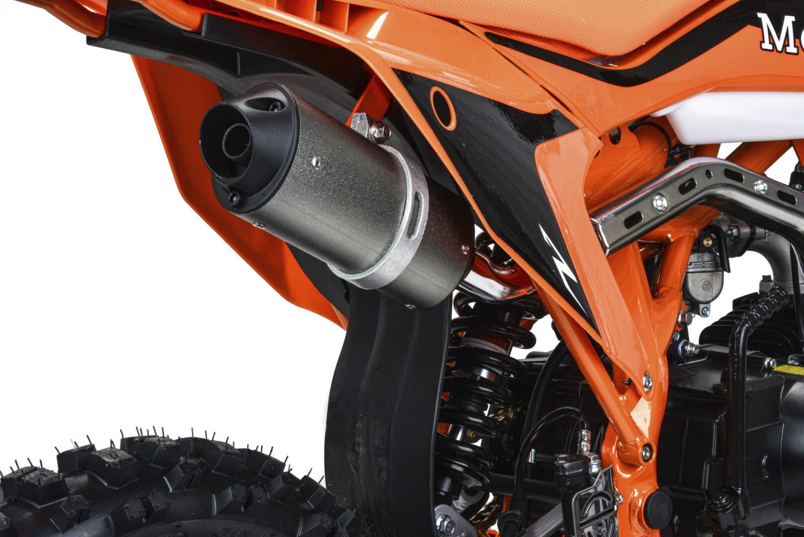 Питбайк  Motoland 125 SX 125 E 17/14 оранжевый  Питбайк  Motoland 125 SX 125 E 17/14 оранжевый