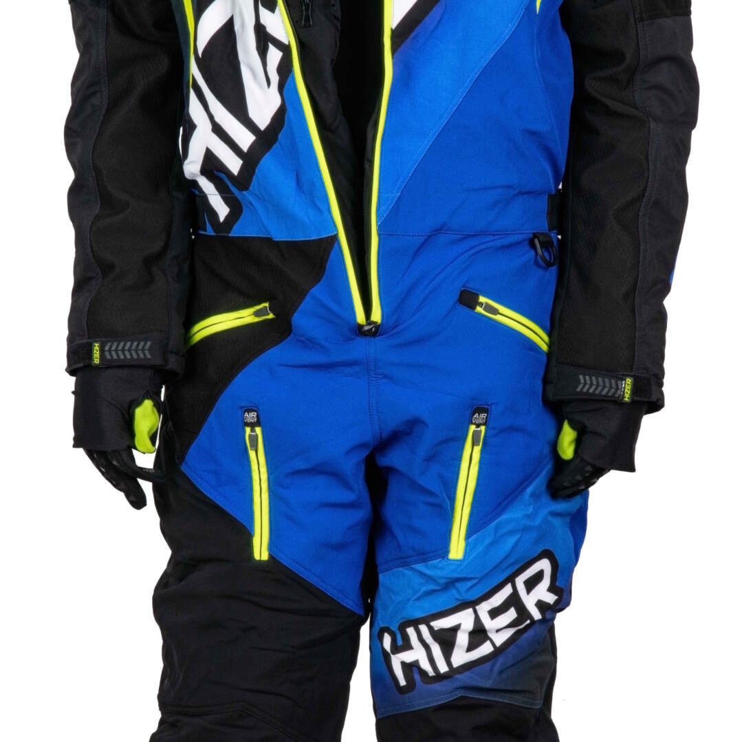 Комбинезон для снегохода HIZER №2 black-blue (текстиль) (XXXL) Комбинезон для снегохода HIZER №2 black-blue (текстиль) (XXXL)